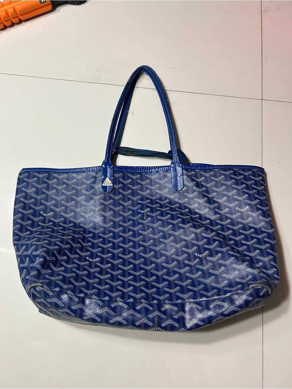 Goyard Blue Tote Bag w/o pouch